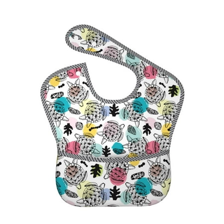 Bingfone Mess-Proof Baby Bib - Waterproof Bib for Baby Boy or Girl with Food Catcher Pocket Unisex-Turtle
Bingfone Mess-Proof Baby Bib - Waterproof Bib for Baby Boy or Girl with Food Catcher Pocket Unisex-Turtle
