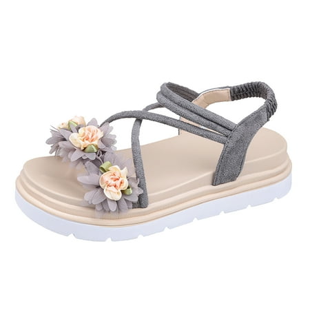 Youmylove Women Sandals Fashion Spring Flower Decoration Cute Elastic Band Thick Bottom Flat Comfortable Shoes Summer Comfy Daily Simple Walking Footwears
Youmylove Women Sandals Fashion Spring Flower Decoration Cute Elastic Band Thick Bottom Flat Comfortable Shoes Summer Comfy Daily Simple Walking Footwears
