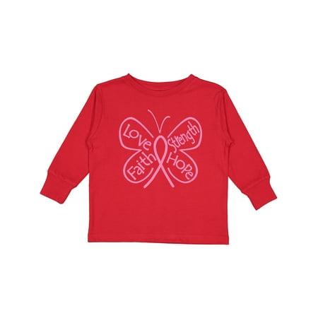 Inktastic Breast Cancer Butterfly Inspiring Words Gift Toddler Toddler Girl Long Sleeve T-Shirt
Inktastic Breast Cancer Butterfly Inspiring Words Gift Toddler Toddler Girl Long Sleeve T-Shirt
