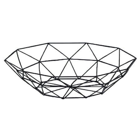 1PC Iron Basket Snack Food Basket Fruit Vegetable Storage Container Multi-Purpose Drain Basket for Home Living Room Kitchen (Size S Black)
1PC Iron Basket Snack Food Basket Fruit Vegetable Storage Container Multi-Purpose Drain Basket for Home Living Room Kitchen (Size S Black)