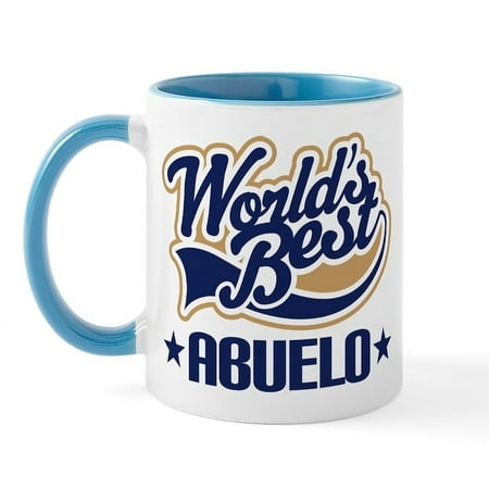 

CafePress - Worlds Best Abuelo Mug - 11 oz Ceramic Mug - Novelty Coffee Tea Cup