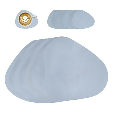 Placemats and Coasters Non- Heat-Resistant Placemats Wipeable Placemats Table Decoration Round Placemats Light Blue
Placemats and Coasters Non- Heat-Resistant Placemats Wipeable Placemats Table Decoration Round Placemats Light Blue
