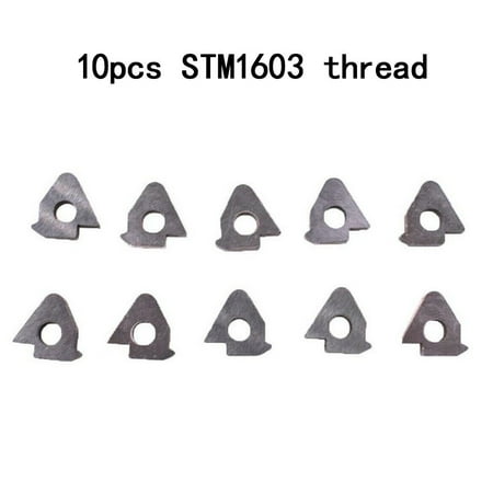 10 Pcs Stm1603 Cnc Turning Tool Holder Threaded Shim Tool Accessories