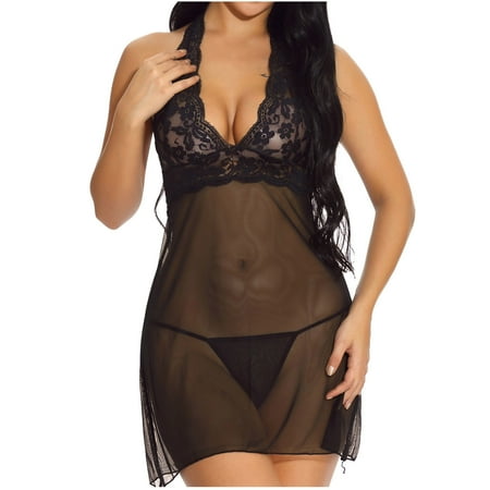 Floleo Sexy Lingerie For Women Clearance Women Elegant Fashion Sexy V-neck Casual Nightdress Lace Underwear Suit
Floleo Sexy Lingerie For Women Clearance Women Elegant Fashion Sexy V-neck Casual Nightdress Lace Underwear Suit