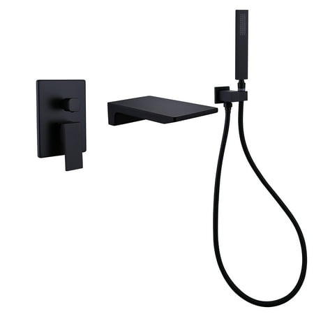 RBROHANT Wall Mounted Single Handle Roman Tub Faucet with Handshower for Bathroom
RBROHANT Wall Mounted Single Handle Roman Tub Faucet with Handshower for Bathroom