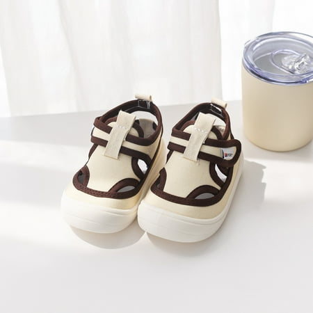 Leutsin Toddler Shoes Baby Boys Girls Cute Solid Color Hollow Out Non-slip Soft Sole Beach Canvas Sandals
Leutsin Toddler Shoes Baby Boys Girls Cute Solid Color Hollow Out Non-slip Soft Sole Beach Canvas Sandals