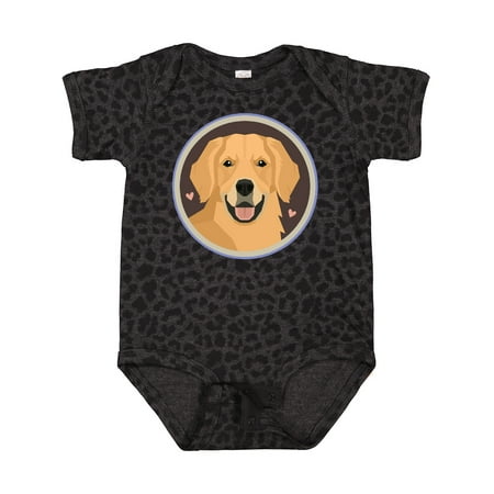 Inktastic Golden Retriever Dog Gift Gift Baby Boy or Baby Girl Bodysuit