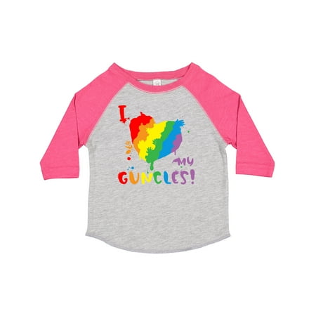 Inktastic Pride Heart Kid Finger Paint I Love My Guncles! Gift Toddler Boy or Toddler Girl T-Shirt
Inktastic Pride Heart Kid Finger Paint I Love My Guncles! Gift Toddler Boy or Toddler Girl T-Shirt