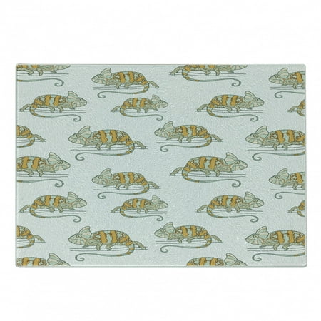 Reptile Cutting Board Colorful Chameleon with Lines Tropical Wild Life Creature Camouflage Beast Decorative Tempered Glass Cutting and Serving Board Small Size Multicolor by Ambesonne
Reptile Cutting Board Colorful Chameleon with Lines Tropical Wild Life Creature Camouflage Beast Decorative Tempered Glass Cutting and Serving Board Small Size Multicolor by Ambesonne