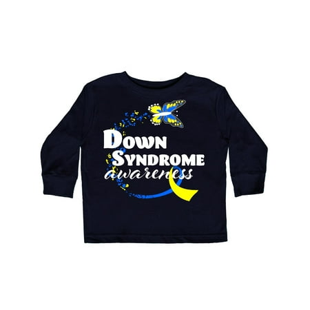 Inktastic Down Syndrome Awareness with Butterfly and Ribbon Gift Toddler Boy or Toddler Girl Long Sleeve T-Shirt
Inktastic Down Syndrome Awareness with Butterfly and Ribbon Gift Toddler Boy or Toddler Girl Long Sleeve T-Shirt