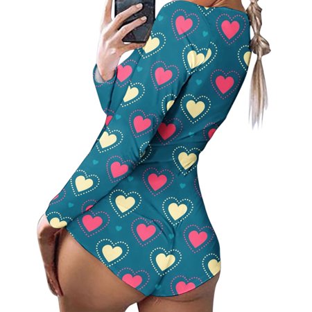 BCMMKLPP Women Valentine s Day Printing Long Sleeve Nightwear Jumpsuit Bodysuit Playsuit Romper
BCMMKLPP Women Valentine s Day Printing Long Sleeve Nightwear Jumpsuit Bodysuit Playsuit Romper