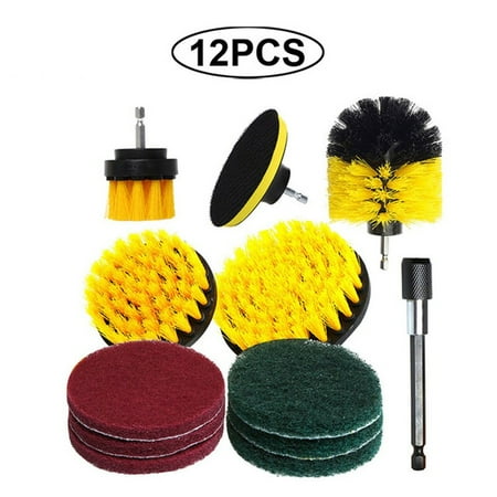 UNTIOR - Power Scrubber Brush Set Car Polisher Bathroom Cleaning Kit Bathroom Kitchen Cleaning Tool Multipurpose Drill Brush Set
UNTIOR - Power Scrubber Brush Set Car Polisher Bathroom Cleaning Kit Bathroom Kitchen Cleaning Tool Multipurpose Drill Brush Set