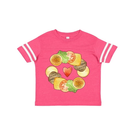 Inktastic I Love Burgers Summer Burger Fixings and Heart Gift Toddler Boy or Toddler Girl T-Shirt
Inktastic I Love Burgers Summer Burger Fixings and Heart Gift Toddler Boy or Toddler Girl T-Shirt