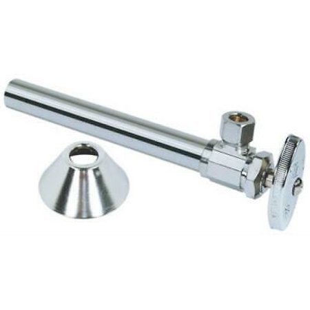2 PK Brass Craft 5/8" Sweat (1/2" Nominal Sweat) x 3/8" OD Compression With 5" Sweat Extension
