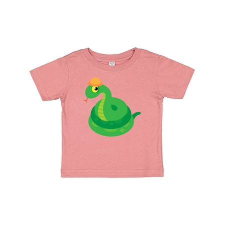 Inktastic Cute Snake Gift Baby Boy or Baby Girl T-Shirt
