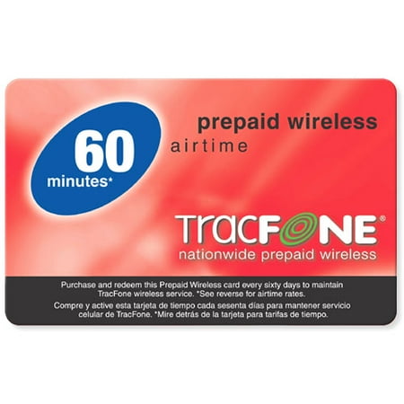 Tracfone 60 Unit Prepaid Airtime Card