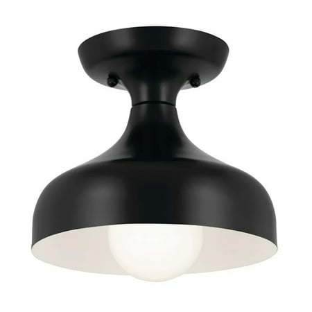 Kichler 52599 Sisu 8 Wide Semi-Flush Ceiling Fixture - Black 
Kichler 52599 Sisu 8 Wide Semi-Flush Ceiling Fixture - Black