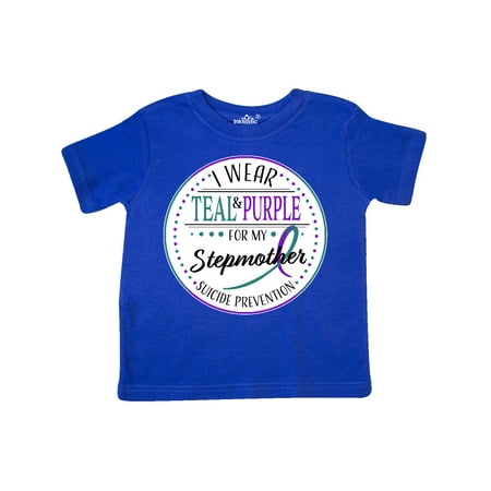 Inktastic Suicide Prevention- I Wear Teal and Purple for My Stepmother Gift Toddler Boy or Toddler Girl T-Shirt
Inktastic Suicide Prevention- I Wear Teal and Purple for My Stepmother Gift Toddler Boy or Toddler Girl T-Shirt