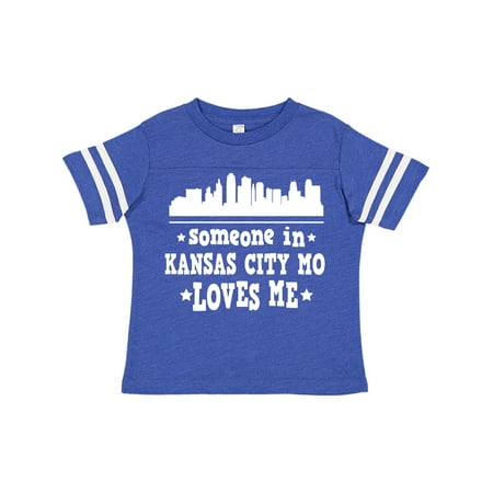 Inktastic Kansas City Missouri Loves Me Skyline Gift Toddler Boy or Toddler Girl T-Shirt
Inktastic Kansas City Missouri Loves Me Skyline Gift Toddler Boy or Toddler Girl T-Shirt