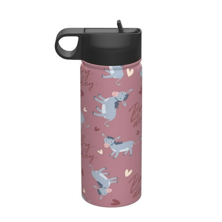 18 Oz Insulated Sports Bottle Outdoor Sports Gym Handheld Portable Casual Stainless Steel Water Bottle Straw With Lid Big Set Young Animal Pattern
18 Oz Insulated Sports Bottle Outdoor Sports Gym Handheld Portable Casual Stainless Steel Water Bottle Straw With Lid Big Set Young Animal Pattern