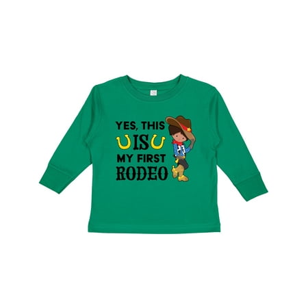 Inktastic Yes This is My First Rodeo- Cowboy in Hat and Boots Gift Toddler Boy Girl Long Sleeve T-Shirt
Inktastic Yes This is My First Rodeo- Cowboy in Hat and Boots Gift Toddler Boy Girl Long Sleeve T-Shirt