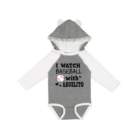Inktastic I Watch Baseball with My Abuelito Gift Baby Boy or Baby Girl Long Sleeve Bodysuit
Inktastic I Watch Baseball with My Abuelito Gift Baby Boy or Baby Girl Long Sleeve Bodysuit