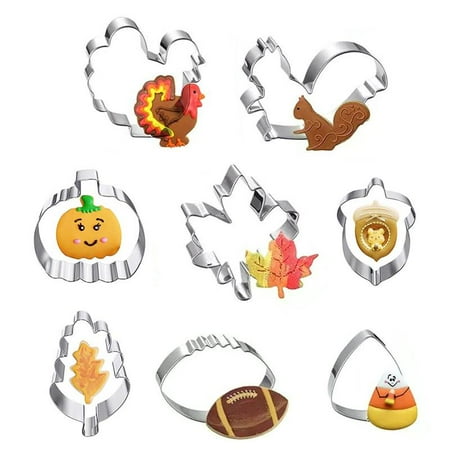 7/8/12 Pcs Biscuit Mold Halloween Thanksgiving DIY Cookie Cake Shape Maker Stainless Steel Kitchen Baking Dessert Molds
7/8/12 Pcs Biscuit Mold Halloween Thanksgiving DIY Cookie Cake Shape Maker Stainless Steel Kitchen Baking Dessert Molds