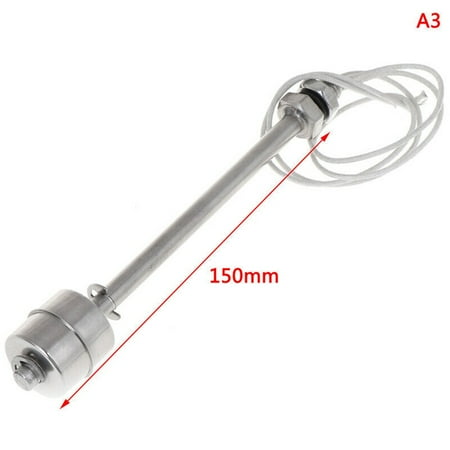 Mini Indicator Vertical Water Level Sensor Stainless Steel Float Switch