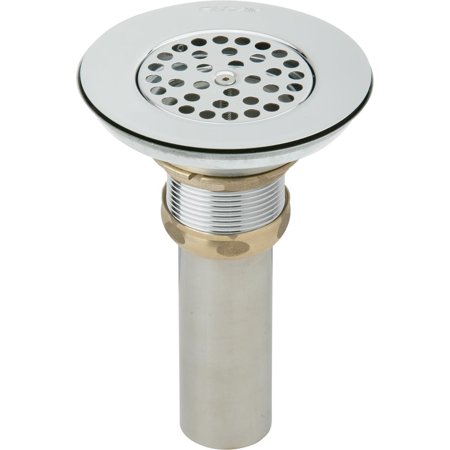 Elkay LKVR18 Elkay 3-1/2 Drain Nickel Plated Brass Body Vandal-resistant Strainer and Tailpiece
Elkay LKVR18 Elkay 3-1/2 Drain Nickel Plated Brass Body Vandal-resistant Strainer and Tailpiece