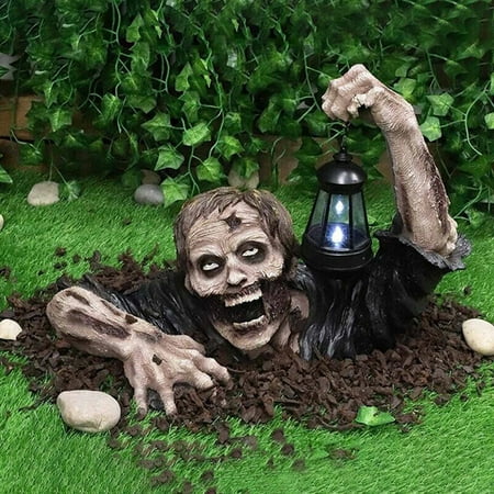 Honrane Halloween Zombie Lantern Ornament Spooky LED Light Resin Statue Ornament for Home and Outdoor Garden Decoration
Honrane Halloween Zombie Lantern Ornament Spooky LED Light Resin Statue Ornament for Home and Outdoor Garden Decoration
