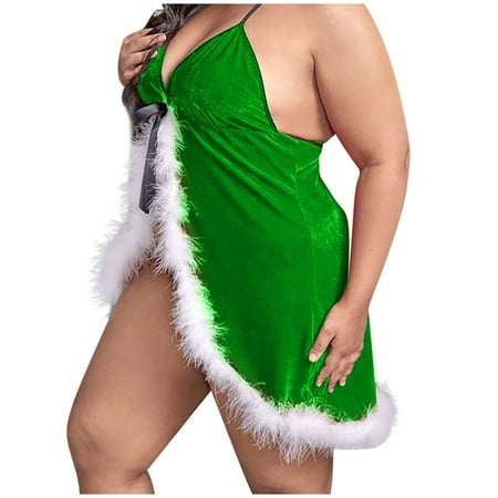 YDKZYMD Green Womens Lingerie Sexy Feather Mesh Christmas Costume Sexy Front Closure Bra and Panty Set 2 Piece XL
YDKZYMD Green Womens Lingerie Sexy Feather Mesh Christmas Costume Sexy Front Closure Bra and Panty Set 2 Piece XL