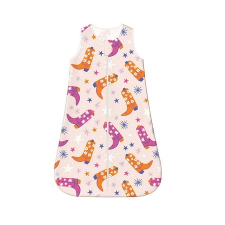 Cauagu Cowgirl Boots for Infant Wearable Blanket Unisex Girl Boy Swaddle Transition Sack - Newborn Essentials Sleep Clothes-X-Large
Cauagu Cowgirl Boots for Infant Wearable Blanket Unisex Girl Boy Swaddle Transition Sack - Newborn Essentials Sleep Clothes-X-Large