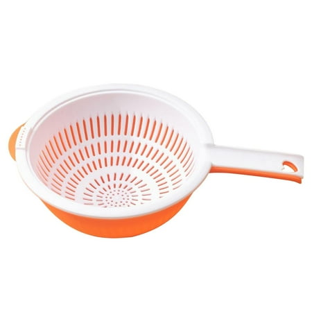 Famure Double-Layer Colander Set|Wash and Drain Bowl with Thickened Long Handle|Fruits and Vegetables Washing Basket Strainers for Kitchen
Famure Double-Layer Colander Set|Wash and Drain Bowl with Thickened Long Handle|Fruits and Vegetables Washing Basket Strainers for Kitchen
