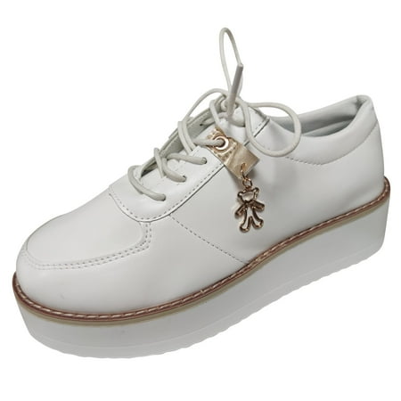 nsendm Womens Casual Shoes Flats Ladies Fashion Solid Color Leather Round Toe Lace Up Womens Shoes Size 6.5 Casual White 9
nsendm Womens Casual Shoes Flats Ladies Fashion Solid Color Leather Round Toe Lace Up Womens Shoes Size 6.5 Casual White 9