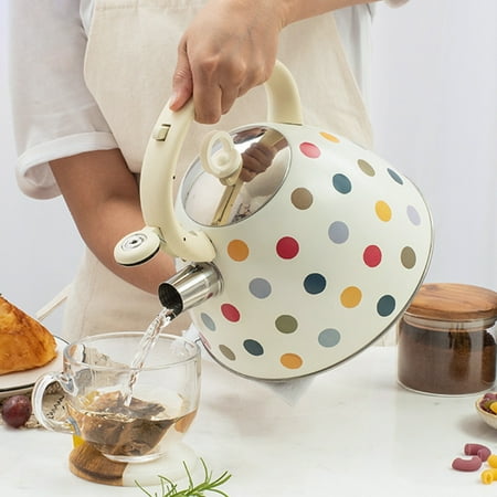 Meizhencang Whistle Kettle Food-grade Large Heating Area Anti-skid Heat Water pot for Water
Meizhencang Whistle Kettle Food-grade Large Heating Area Anti-skid Heat Water pot for Water