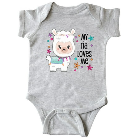 Inktastic My Tía Loves Me- cute and happy llama Gift Baby Boy or Baby Girl Bodysuit
Inktastic My Tía Loves Me- cute and happy llama Gift Baby Boy or Baby Girl Bodysuit