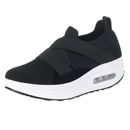JINMGG Sneakers for Women Plus Clearance Women s Shoes Women Shallow Wedges Rocking Shoes Thick Soled Walking Casual Sports Shoes Black 40
JINMGG Sneakers for Women Plus Clearance Women s Shoes Women Shallow Wedges Rocking Shoes Thick Soled Walking Casual Sports Shoes Black 40