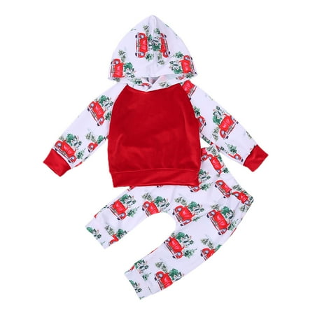 Christmas Babys Suit Long Sleeve Hooded Sweater Mid Waist Long Pants with Car Patterns for Spring and Autumn
Christmas Babys Suit Long Sleeve Hooded Sweater Mid Waist Long Pants with Car Patterns for Spring and Autumn