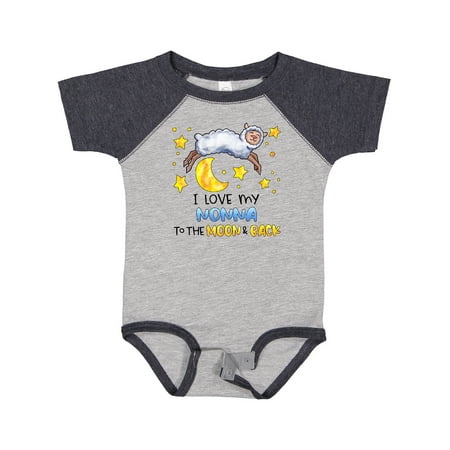 Inktastic I Love My Nonna to the Moon and Back Cute Sheep Gift Baby Boy or Baby Girl Bodysuit
Inktastic I Love My Nonna to the Moon and Back Cute Sheep Gift Baby Boy or Baby Girl Bodysuit