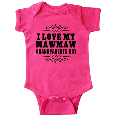 Inktastic Grandparents Day I Love My Mawmaw Gift Baby Boy or Baby Girl Bodysuit
Inktastic Grandparents Day I Love My Mawmaw Gift Baby Boy or Baby Girl Bodysuit