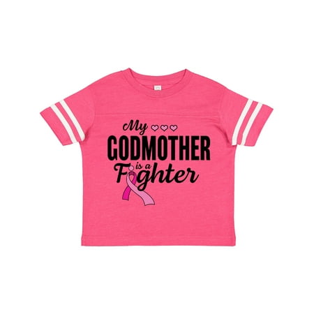 Inktastic Breast Cancer Awareness My Godmother is a Fighter Gift Toddler Boy or Toddler Girl T-Shirt
Inktastic Breast Cancer Awareness My Godmother is a Fighter Gift Toddler Boy or Toddler Girl T-Shirt