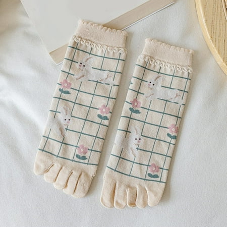 Socks Winter Women Autumn And Winter Five Finger Socks Pure Cotton Toe Socks Flowers Plaid Socks Christmas Gifts Socks
Socks Winter Women Autumn And Winter Five Finger Socks Pure Cotton Toe Socks Flowers Plaid Socks Christmas Gifts Socks