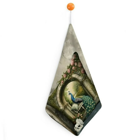 Autua Peacock Reusable Hand Towels Ultra-Fine Fiber Quick Dry Kitchen and More 11.8x11.8in 2pcs
Autua Peacock Reusable Hand Towels Ultra-Fine Fiber Quick Dry Kitchen and More 11.8x11.8in 2pcs