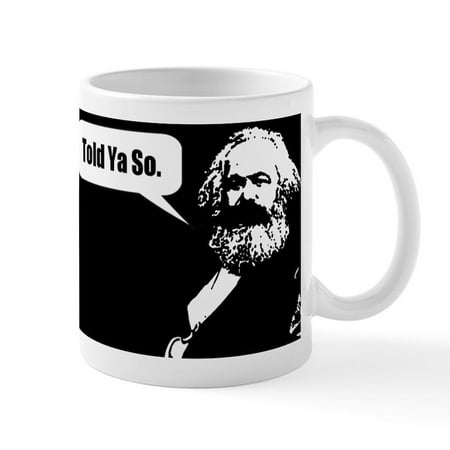 CafePress - Karl Marx Mugs - 11 oz Ceramic Mug - Novelty Coffee Tea Cup