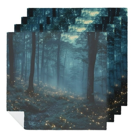 Facannap Fireflies Polyester Cloth Napkins for Farmhouse Party Dining Table Decor Gift 6 PCS
Facannap Fireflies Polyester Cloth Napkins for Farmhouse Party Dining Table Decor Gift 6 PCS