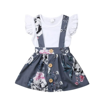 Newborn Baby Girl Clothes Fly Sleeve Bodysuits+Flower Print Strap Skirt 2pcs Summer Outfits
Newborn Baby Girl Clothes Fly Sleeve Bodysuits+Flower Print Strap Skirt 2pcs Summer Outfits