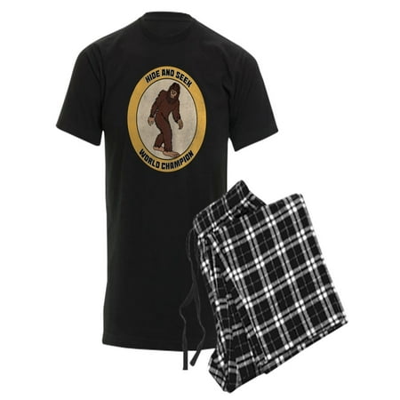 CafePress - Hide And Seek World Champion - Men s Dark Pajamas
