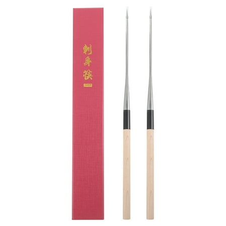 Stainless Steel Point Head Chopsticks 2Pcs Stainless Steel Point Head Japanese Restaurant Use Sashimi Chopsticks
Stainless Steel Point Head Chopsticks 2Pcs Stainless Steel Point Head Japanese Restaurant Use Sashimi Chopsticks