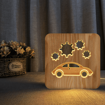 Light Bulb Night Light For Car Wooden 3D Lamp Creative Wooden Lights Simple Decorative Lights 3D Wood Carving Pattern LED Night Light For Desk
Light Bulb Night Light For Car Wooden 3D Lamp Creative Wooden Lights Simple Decorative Lights 3D Wood Carving Pattern LED Night Light For Desk