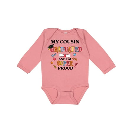 Inktastic My Cousin Graduated and I m Super Proud Gift Baby Boy or Baby Girl Long Sleeve Bodysuit
Inktastic My Cousin Graduated and I m Super Proud Gift Baby Boy or Baby Girl Long Sleeve Bodysuit